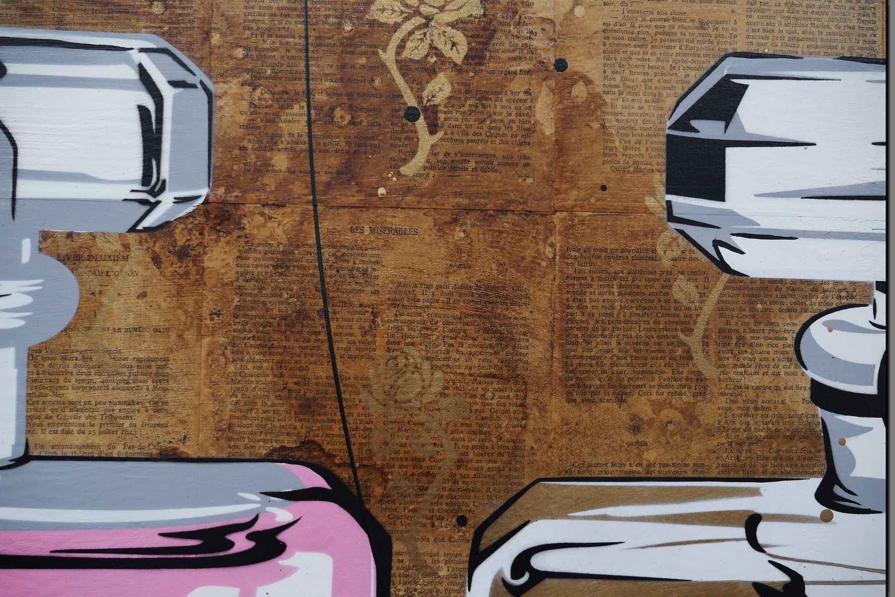 Prolific 200cm x 80cm Perfume Bottles Urban Pop Book Club Painting (SOLD)