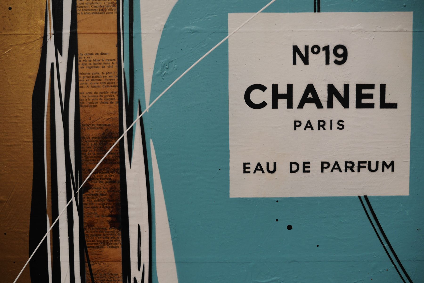 Prolific 200cm x 80cm Perfume Bottles Urban Pop Book Club Painting (SOLD)