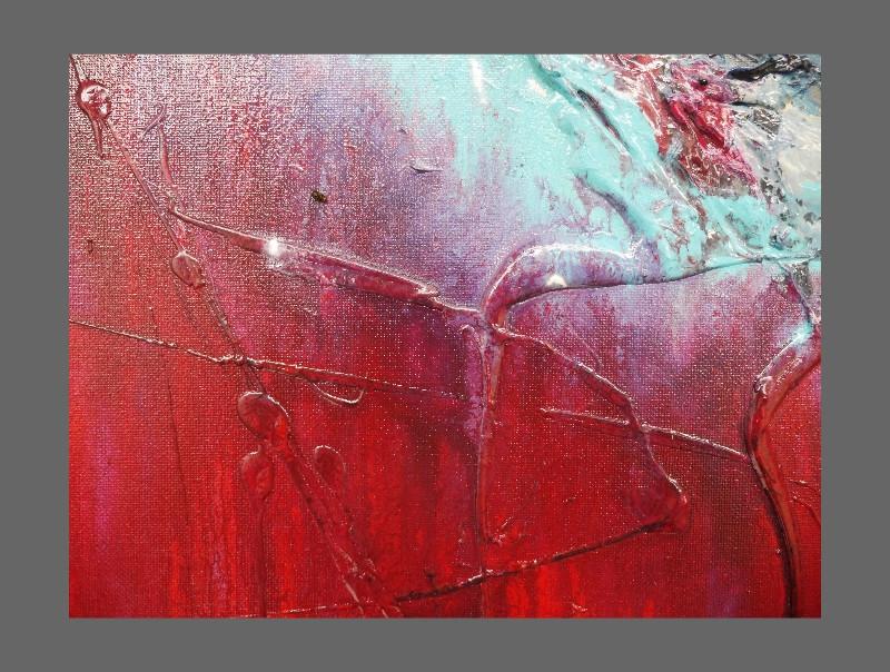 Against The World 160cm x 60cm Abstract Painting Red