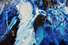 Aqua Motion 120cm x 100cm Blue White Textured Abstract Painting (SOLD)-Abstract-[Franko]-[Artist]-[Australia]-[Painting]-Franklin Art Studio