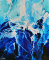 Aquatic Mantle 120cm x 100cm Blue White Textured Abstract Painting (SOLD)-Abstract-[Franko ]-[Gallery]-[popular]-[Australia]-Franklin Art Studio