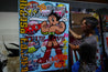 Astro 140cm x 100cm Astro Boy Textured Urban Pop Art Painting (SOLD)-Urban Pop Art-[Franko Artist]-[Gold Coast]-[Brisbane]-[Huge]-Franklin Art Studio