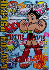 Astro 140cm x 100cm Astro Boy Textured Urban Pop Art Painting (SOLD)-Urban Pop Art-[Franko ]-[Gallery]-[popular]-[Australia]-Franklin Art Studio