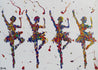 At The Ballet 140cm x 100cm Ballerina Pop Art Painting (SOLD)-urban pop-[Franko ]-[Gallery]-[popular]-[Australia]-Franklin Art Studio