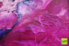 Atomic Kitten 160cm x 60cm Black White Pink Blue Textured Abstract Painting (SOLD)-Abstract-[Franko]-[Artist]-[Australia]-[Painting]-Franklin Art Studio