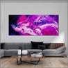Atomic Samurai 240cm x 100cm Pink White Purple Textured Abstract Painting (SOLD)-Abstract-huge-commission- Art-Franko-Artist-Australian-Franklin Art Studio