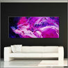 Atomic Samurai 240cm x 100cm Pink White Purple Textured Abstract Painting (SOLD)-Abstract-Franko-[Franko]-[huge_art]-[Australia]-Franklin Art Studio