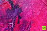 Atoms & Neutrons 140cm x 100cm Pink Blue Textured Abstract Painting (SOLD)-Abstract-[Franko]-[Artist]-[Australia]-[Painting]-Franklin Art Studio