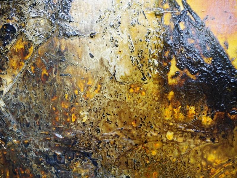 Australian Sienna Riot 160cm x 100cm Sienna Abstract Painting (SOLD)-abstract-[Franko]-[Artist]-[Australia]-[Painting]-Franklin Art Studio