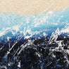 Back Wash 100cm x 100cm Blue Abstract Painting (SOLD)-Abstract-Franko-[Franko]-[Australia_Art]-[Art_Lovers_Australia]-Franklin Art Studio