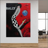 Bally - She's Got Legs 140cm x 100cm Bally Textured Urban Pop Art Painting-urban pop-Franko-[Franko]-[huge_art]-[Australia]-Franklin Art Studio
