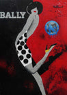 Bally - She's Got Legs 140cm x 100cm Bally Textured Urban Pop Art Painting-urban pop-[Franko]-[Australian Artist]-[Large]-[Popular]-Franklin Art Studio