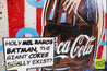 Batman, Robin, Girl 200cm x 80cm Batman & Robin Pop Art Painting (SOLD)-urban pop-[Franko]-[Artist]-[Australia]-[Painting]-Franklin Art Studio