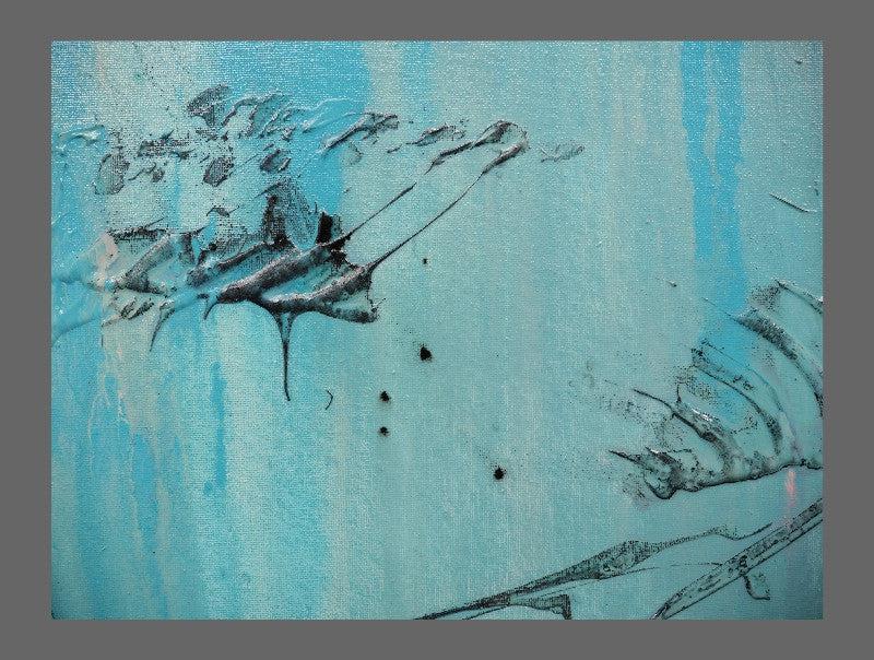 Be Inspired! Abstract Blue Pink (SOLD)-abstract-[Franko Artist]-[Cheryl]-[Wendy]-[Gabriela]-Franklin Art Studio