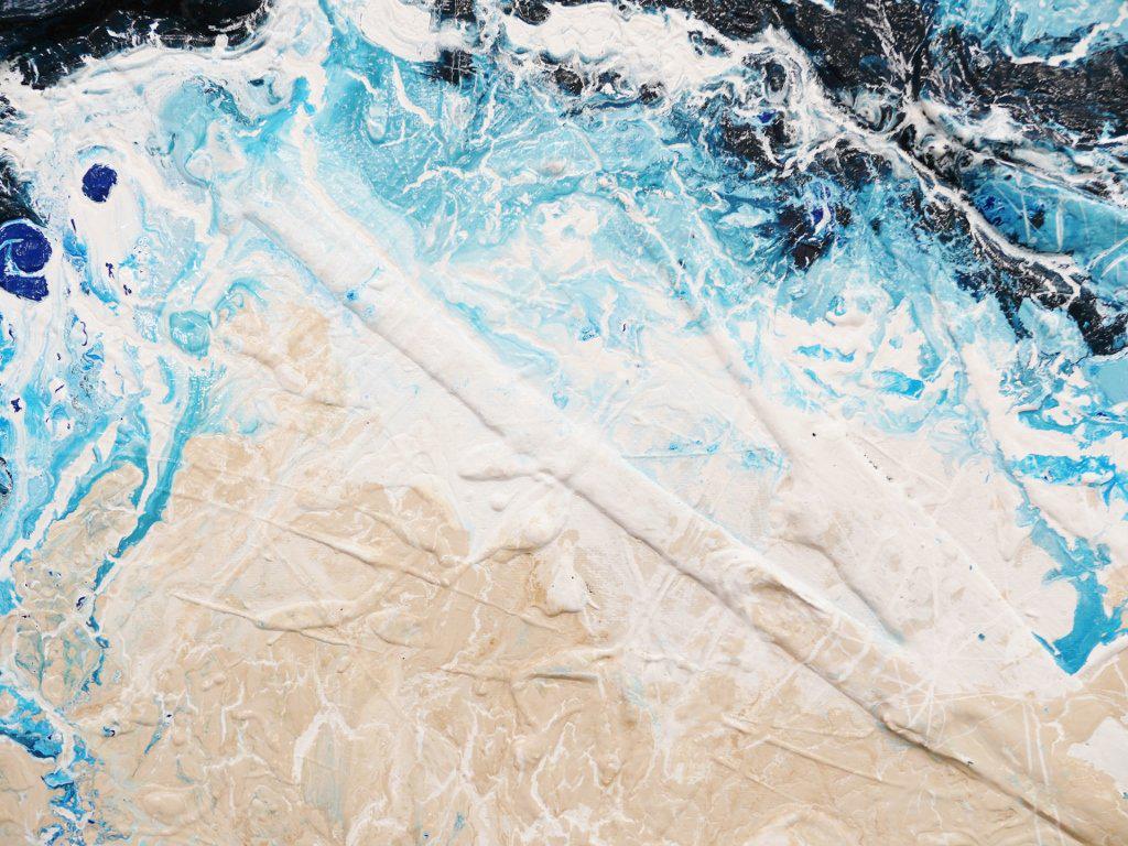 Be Inspired! Abstract Blue (SOLD)-abstract-[Franko Artist]-[Cheryl]-[Wendy]-[Gabriela]-Franklin Art Studio