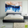 Be Inspired! Abstract Blue (SOLD)-abstract-Franko-[Franko]-[huge_art]-[Australia]-Franklin Art Studio
