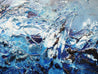 Be Inspired! Abstract Blue White (SOLD)-abstract-Franko-[franko_artist]-[Art]-[interior_design]-Franklin Art Studio