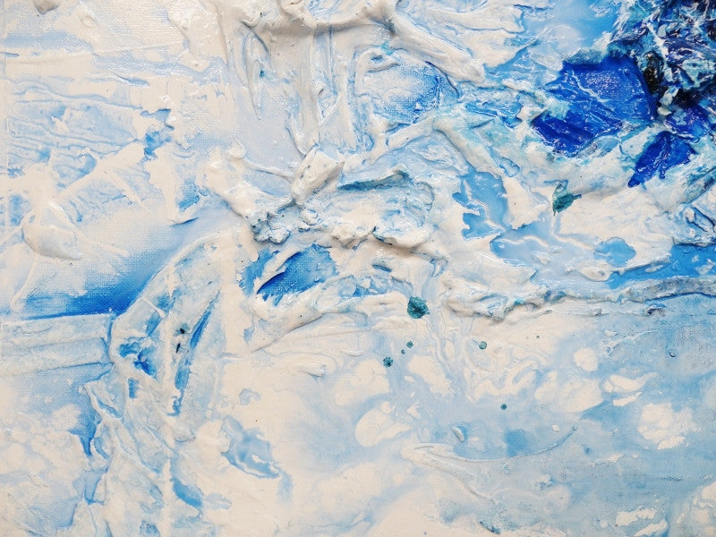 Be Inspired! Abstract Blue White (SOLD)-abstract-[Franko]-[Artist]-[Australia]-[Painting]-Franklin Art Studio