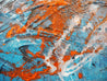 Be Inspired! Abstract Blue and Orange (SOLD)-abstract-[Franko Artist]-[Gold Coast]-[Brisbane]-[Huge]-Franklin Art Studio