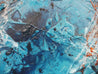 Be Inspired! Abstract Blue and Orange (SOLD)-abstract-[Franko Artist]-[Cheryl]-[Wendy]-[Gabriela]-Franklin Art Studio