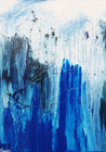 Be Inspired! Abstract Blue and White (SOLD)-abstract-Franko-[Franko]-[Australia_Art]-[Art_Lovers_Australia]-Franklin Art Studio