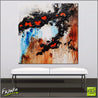 Be Inspired! Abstract Burnt Orange (SOLD)-abstract-Franko-[Franko]-[huge_art]-[Australia]-Franklin Art Studio
