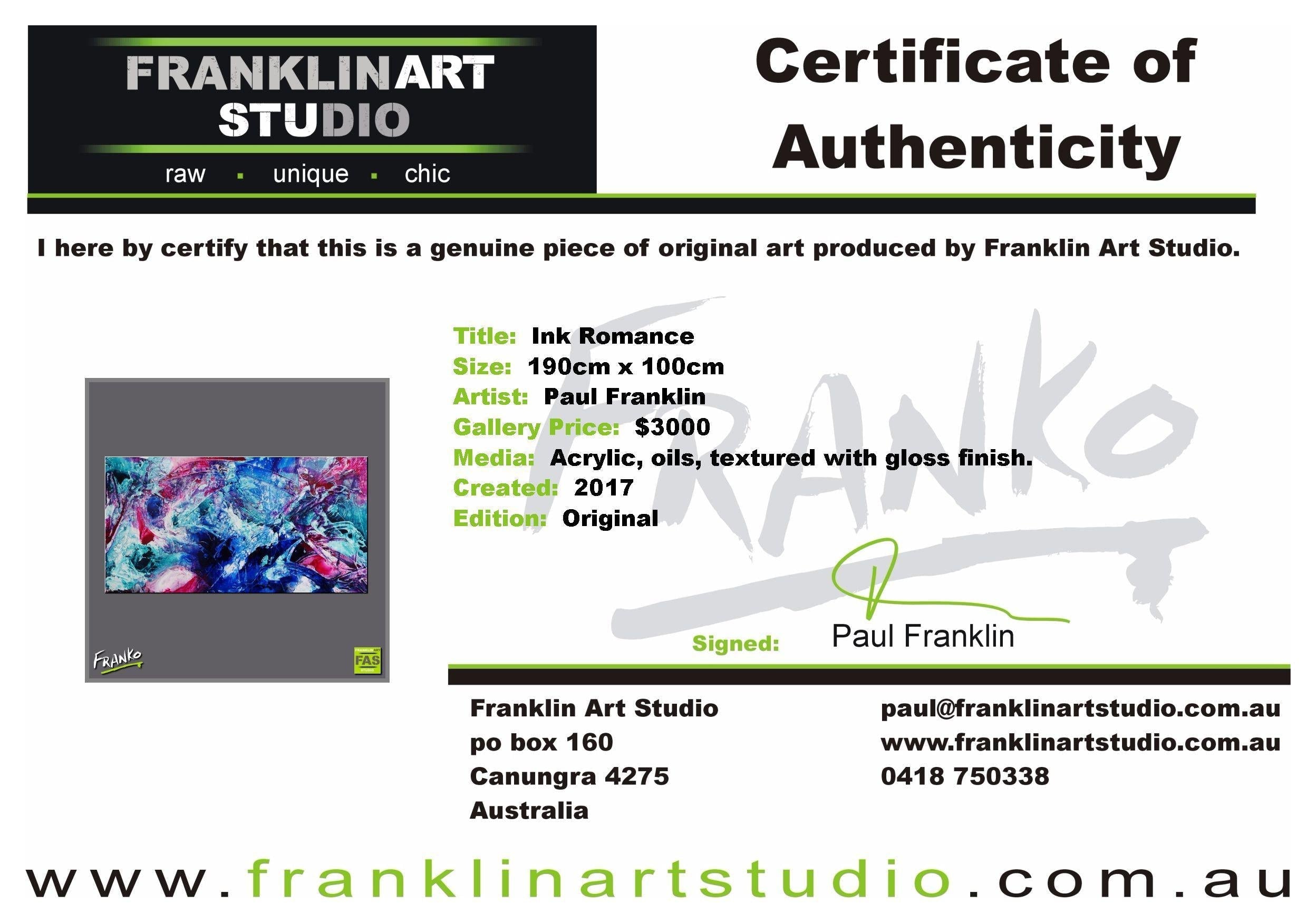 Be Inspired! Abstract Colourful (SOLD)-abstract-Franko-[franko_artist]-[Art]-[interior_design]-Franklin Art Studio