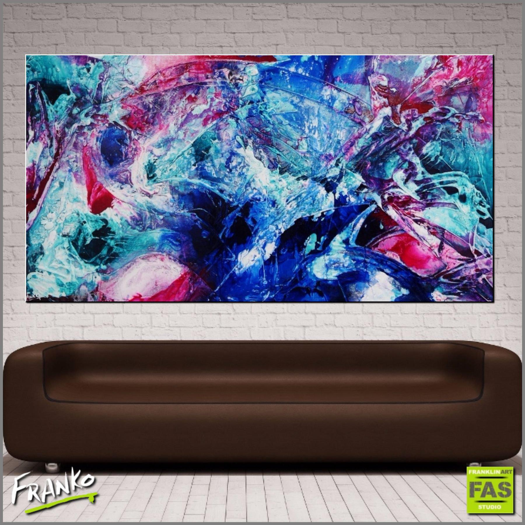Be Inspired! Abstract Colourful (SOLD)-abstract-Franko-[Franko]-[huge_art]-[Australia]-Franklin Art Studio