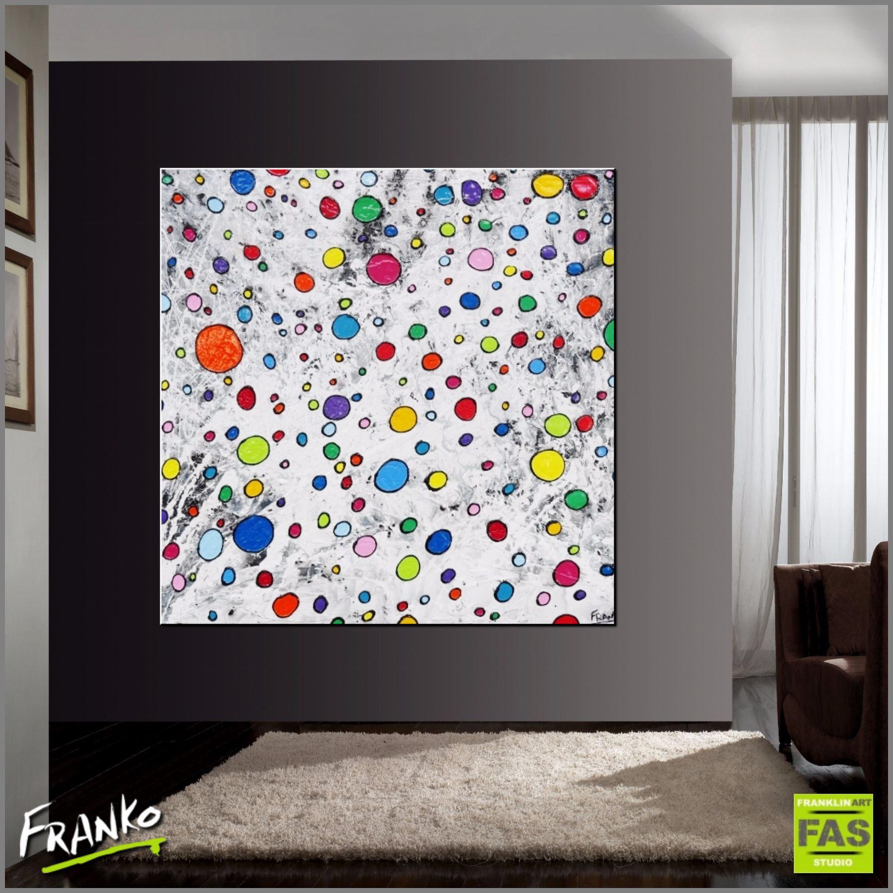 Be Inspired! Abstract Colourful (SOLD)-abstract-Franko-[Franko]-[huge_art]-[Australia]-Franklin Art Studio