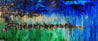 Be Inspired! Abstract Green Blue (SOLD)-abstract-Franko-[Franko]-[Australia_Art]-[Art_Lovers_Australia]-Franklin Art Studio
