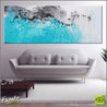 Be Inspired! Abstract Jade Grey (SOLD)-abstract-Franko-[huge]-[Australian]-[best Selling]-Franklin Art Studio