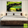 Be Inspired! Abstract Lime Green (SOLD)-Abstract-Franko-[franko_artist]-[Art]-[interior_design]-Franklin Art Studio