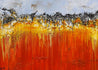 Be Inspired! Abstract Orange and Blue (SOLD)-abstract-Franko-[Franko]-[Australia_Art]-[Art_Lovers_Australia]-Franklin Art Studio