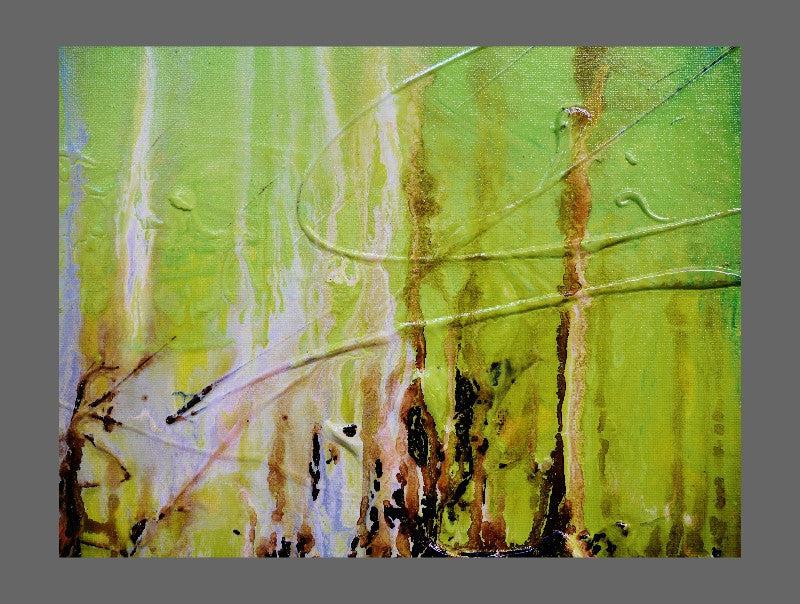 Be Inspired! Abstract Painting Green (SOLD)-abstract-[Franko]-[Artist]-[Australia]-[Painting]-Franklin Art Studio