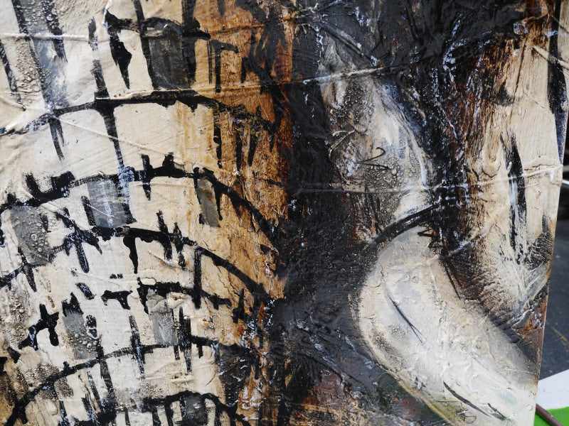 Be Inspired! Abstract Realism African Elephant (SOLD)-abstract realism-[Franko]-[Artist]-[Australia]-[Painting]-Franklin Art Studio