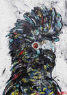 Be Inspired! Abstract Realism Black Cockatoo (SOLD)-abstract realism-Franko-[Franko]-[Australia_Art]-[Art_Lovers_Australia]-Franklin Art Studio