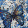 Be Inspired! Abstract Realism Blue Butterfly (SOLD)-abstract realism-Franko-[franko_artist]-[Art]-[interior_design]-Franklin Art Studio
