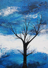 Be Inspired! Abstract Realism Blue Tree (SOLD)-abstract realism-Franko-[Franko]-[Australia_Art]-[Art_Lovers_Australia]-Franklin Art Studio