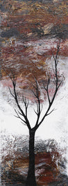 Be Inspired! Abstract Realism Brown Tree (SOLD)-abstract realism-Franko-[Franko]-[Australia_Art]-[Art_Lovers_Australia]-Franklin Art Studio