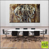 Be Inspired! Abstract Realism Elephant Brown (SOLD)-abstract realism-[Franko_Artist]-[Australian_artist]-[Gold_Coast]-[Brisbane]-[modern]-[contemporary]-[original]-[Large_artwork]-[The_Block]-[Dream_Homes]-[ideas]-[Grand_Designs]-[Art_Lover]-Franklin Art Studio