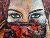 Be Inspired! Abstract Realism Green Eyes (SOLD)-abstract realism-Franko-[franko_artist]-[Art]-[interior_design]-Franklin Art Studio