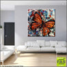 Be Inspired! Abstract Realism Orange Butterfly (SOLD)-abstract realism-Franko-[Franko]-[huge_art]-[Australia]-Franklin Art Studio