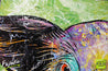 Be Inspired! Abstract Realism Pig (SOLD)-abstract realism-[Franko Artist]-[Cheryl]-[Wendy]-[Gabriela]-Franklin Art Studio