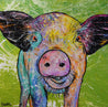 Be Inspired! Abstract Realism Pig (SOLD)-abstract realism-Franko-[Franko]-[Australia_Art]-[Art_Lovers_Australia]-Franklin Art Studio