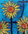 Be Inspired! Abstract Realism Sunflowers (SOLD)-abstract realism-[Franko ]-[Gallery]-[popular]-[Australia]-Franklin Art Studio