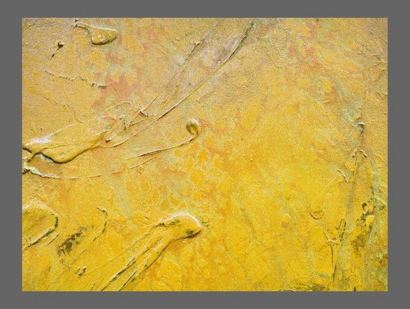 Be Inspired! Abstract Yellow (SOLD)-abstract-Franko-[franko_art]-[beautiful_Art]-[The_Block]-Franklin Art Studio