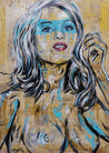 Be Inspired! Cobalt Blonde Book Club Series nude 50 shades of grey (SOLD)-book club-Franko-[Franko]-[Australia_Art]-[Art_Lovers_Australia]-Franklin Art Studio