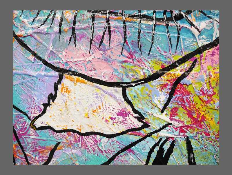 Be Inspired! Cow Cow Coral Cow Pink (SOLD)
