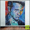 Be Inspired! James Dean J.D. Abstract Realism (SOLD)-abstract realism-Franko-[Franko]-[huge_art]-[Australia]-Franklin Art Studio