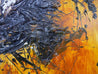 Be Inspired! Orange (SOLD)-abstract-[Franko Artist]-[Cheryl]-[Wendy]-[Gabriela]-Franklin Art Studio